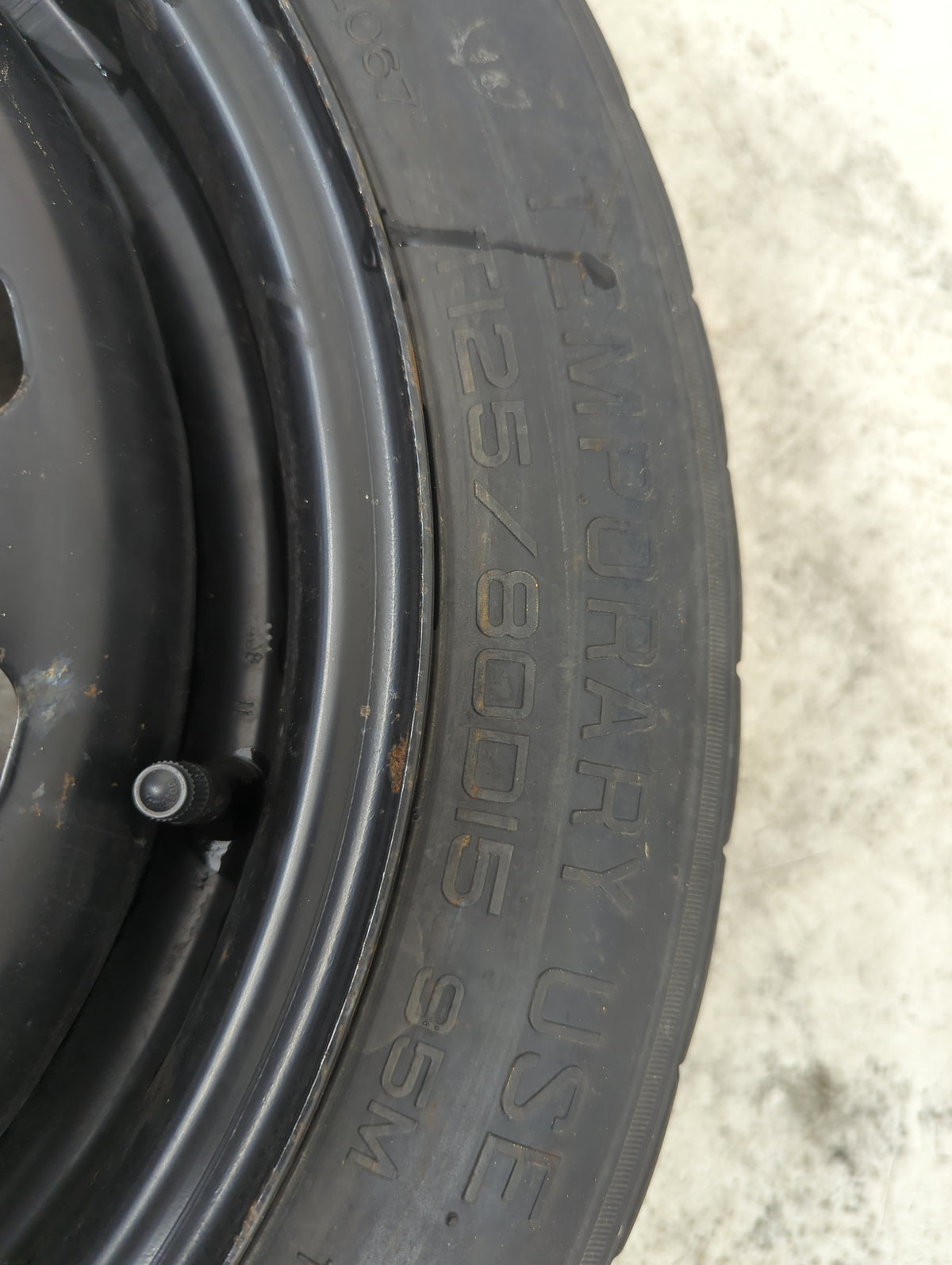2009 Ford Focus Spare Donut Tire Wheel Rim Oem - Oemusedautoparts1.com