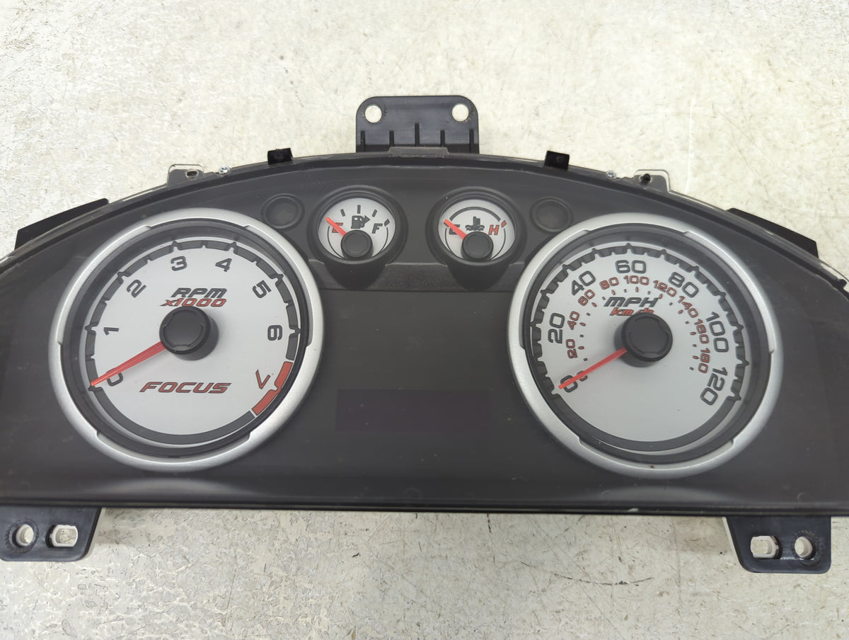 2009 Ford Focus Instrument Cluster Speedometer Gauges Miles:160K Fits OEM Used Auto Parts - Oemusedautoparts1.com