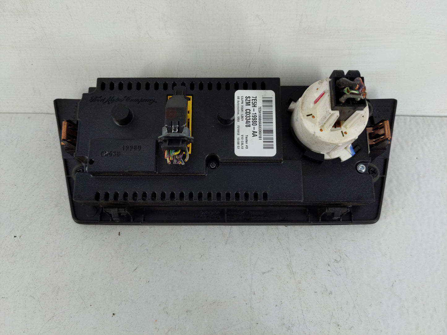 2006-2009 Ford Fusion Climate Control Module Temperature AC/Heater Replacement P/N:7E5H-19980-AA Fits Fits 2006 2007 2008 20
