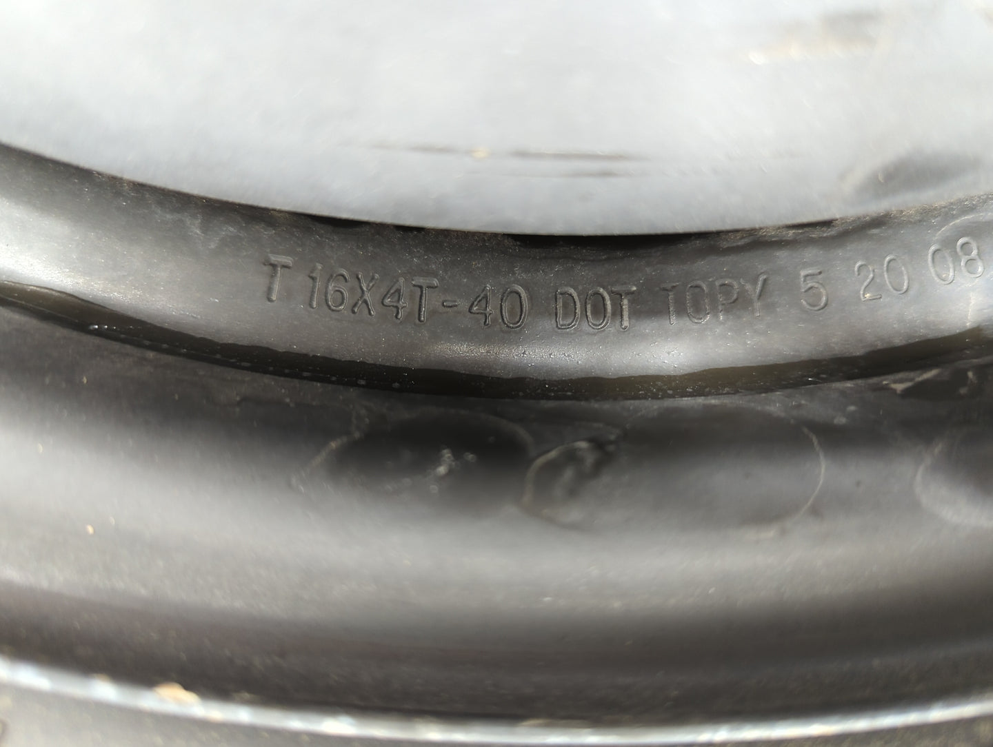 2006-2012 Ford Fusion Spare Donut Tire Wheel Rim Oem 1261268 - Oemusedautoparts1.com