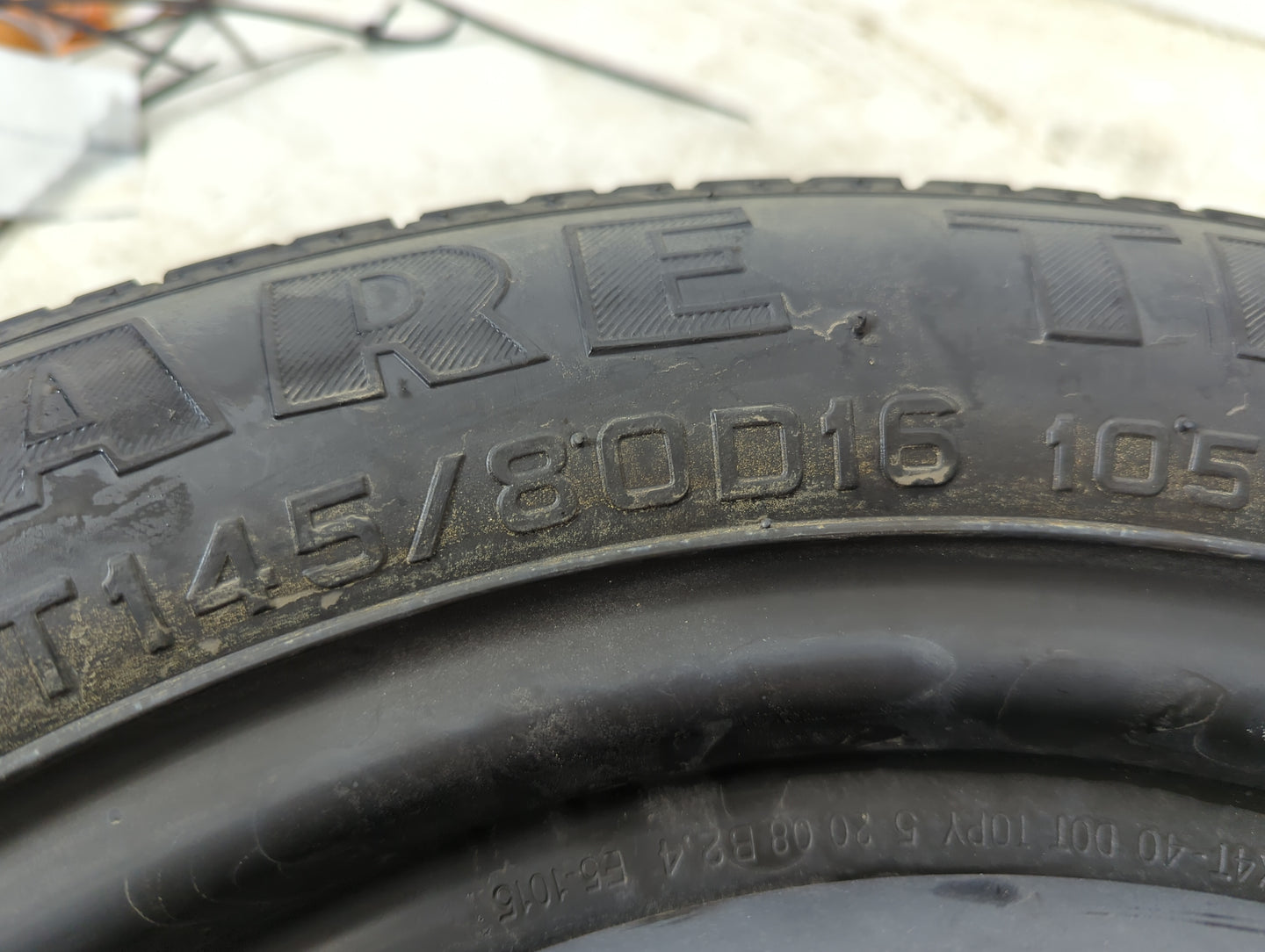 2006-2012 Ford Fusion Spare Donut Tire Wheel Rim Oem 1261268 - Oemusedautoparts1.com