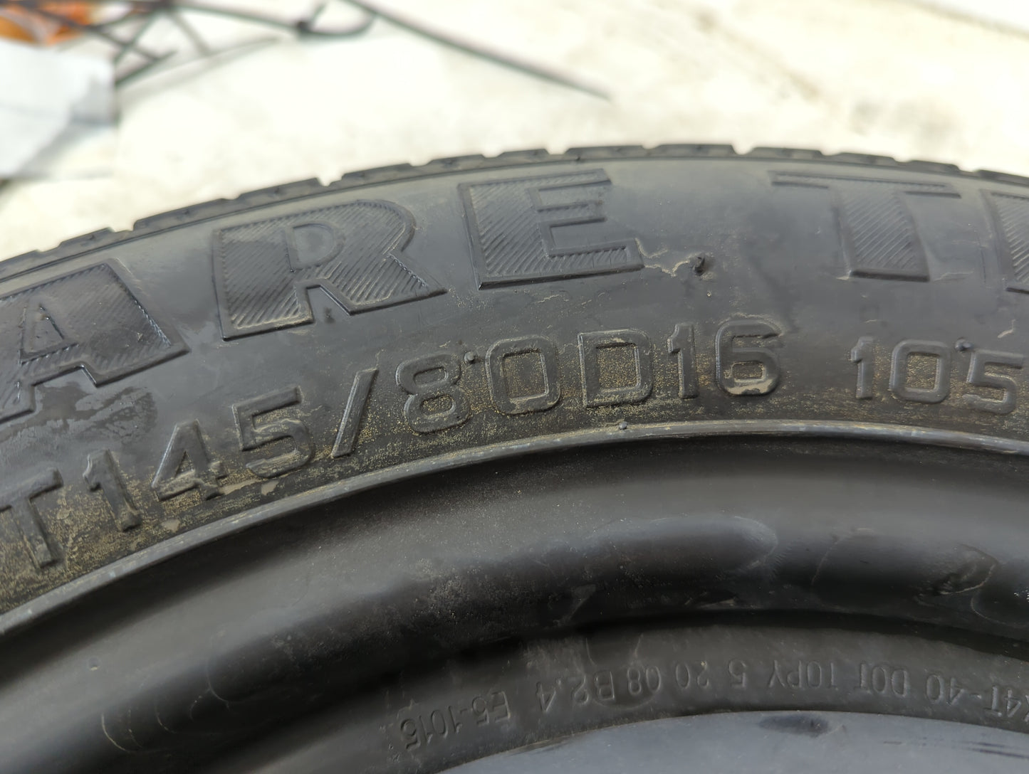 2006-2012 Ford Fusion Spare Donut Tire Wheel Rim Oem 1261268 - Oemusedautoparts1.com