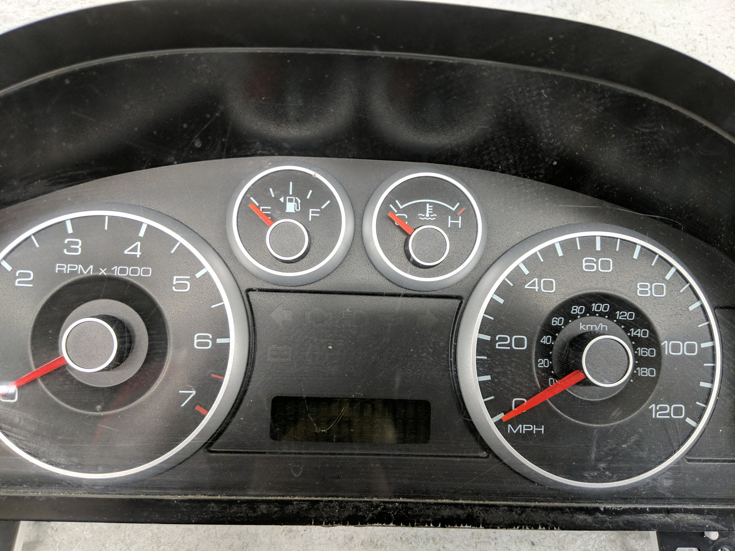 2009 Ford Fusion Instrument Cluster Speedometer Gauges P/N:9E51-10849-BA Fits OEM Used Auto Parts - Oemusedautoparts1.com
