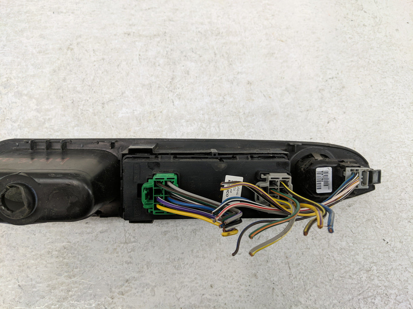 2008-2009 Ford Fusion Master Power Window Switch Replacement Driver Side Left Fits Fits 2008 2009 2010 2011 OEM Used Auto Pa