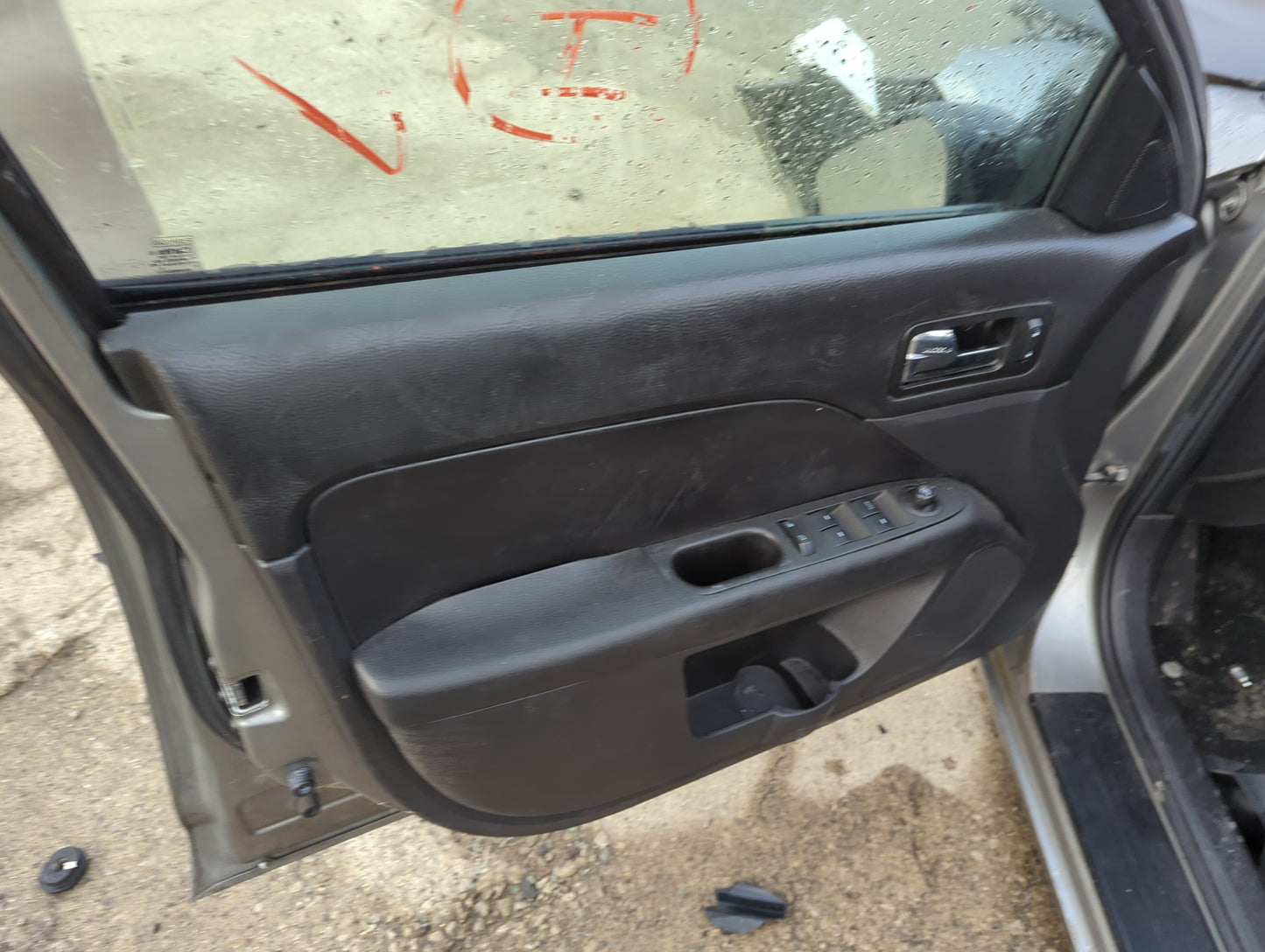 2009 Ford Fusion Front Left Driver Interior Door Panel Trim 1265445 - Oemusedautoparts1.com