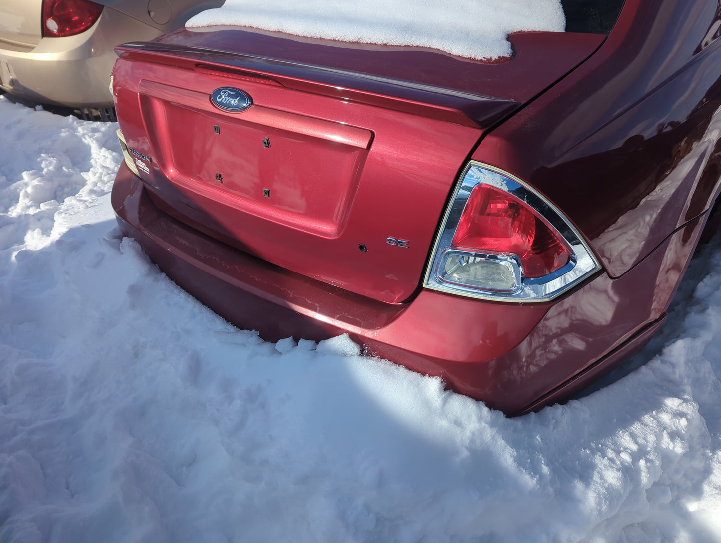 2006-2009 Ford Fusion Rear Bumper Assembly Oem 1361237 - Oemusedautoparts1.com