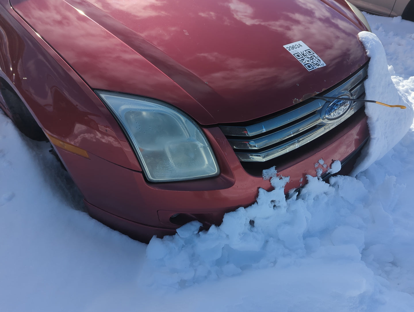 2006-2009 Ford Fusion Front Bumper - Oem 1361280 - Oemusedautoparts1.com