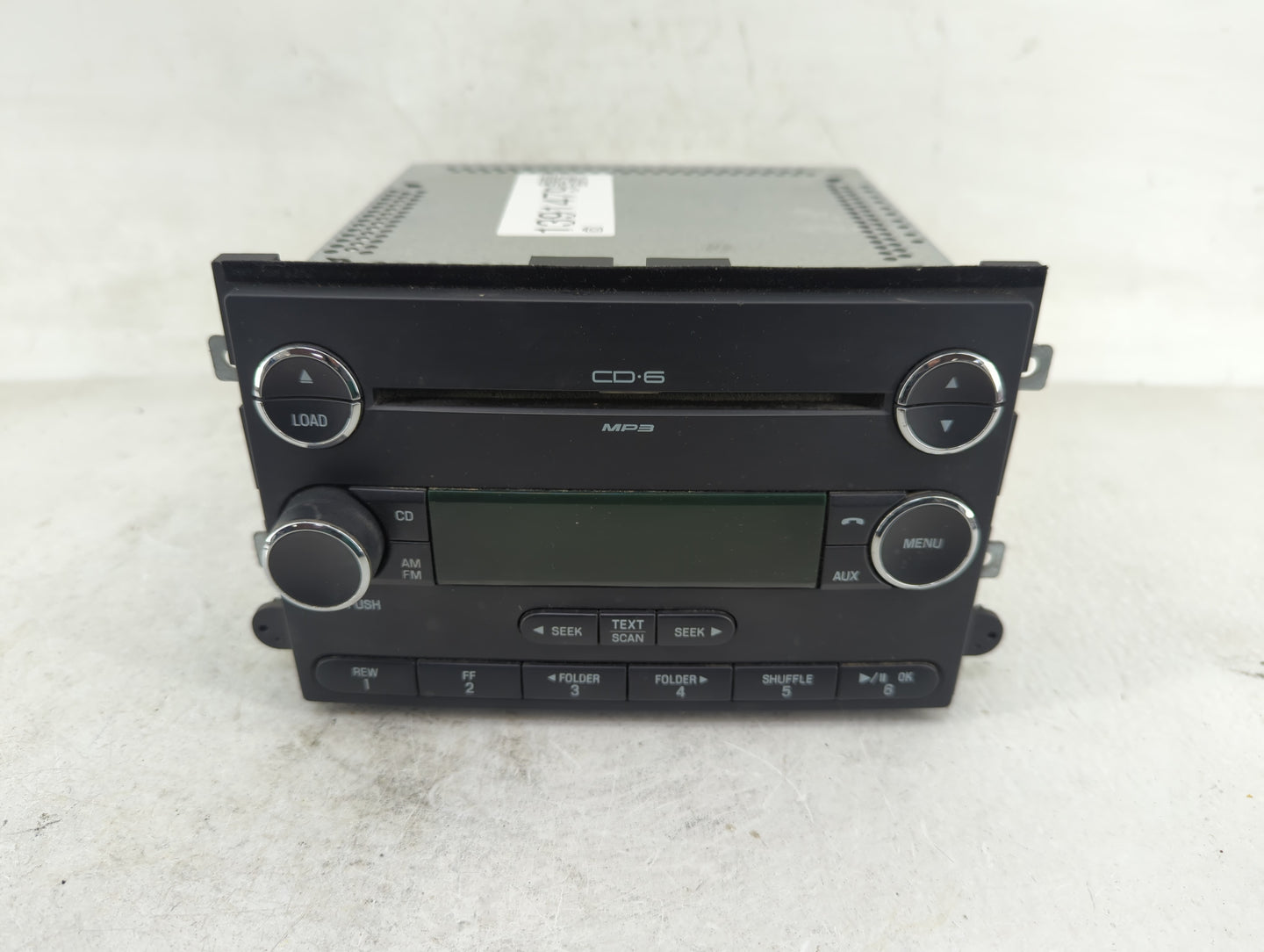 2006-2009 Ford Fusion Radio AM FM Cd Player Receiver Replacement P/N:8E5T-18C815-AG Fits Fits 2006 2007 2008 2009 OEM Used A
