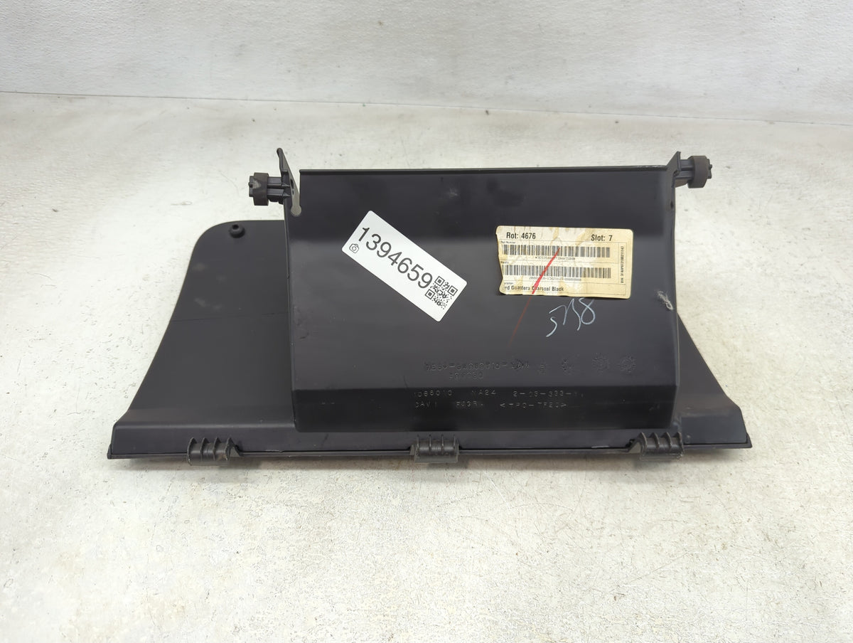 2009 Ford Fusion Passenger Glove Box Door Storage Compartment Black - Oemusedautoparts1.com