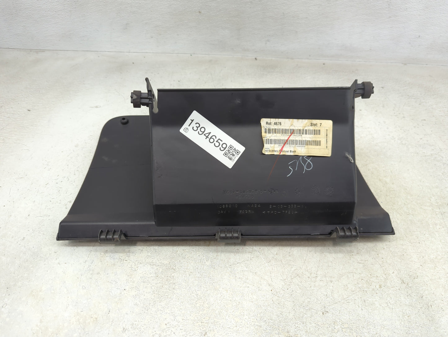 2009 Ford Fusion Passenger Glove Box Door Storage Compartment Black - Oemusedautoparts1.com