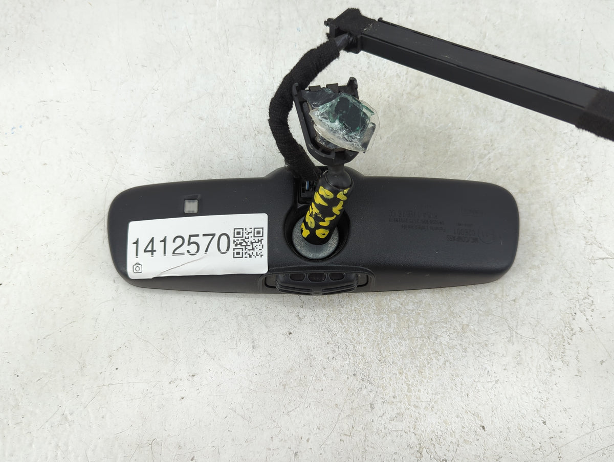 2009 Ford Fusion Interior Rear View Mirror Replacement OEM P/N:026001 GNTX-461, BJ5A-17E678-CC Fits Fits 2017 2018 OEM Used 