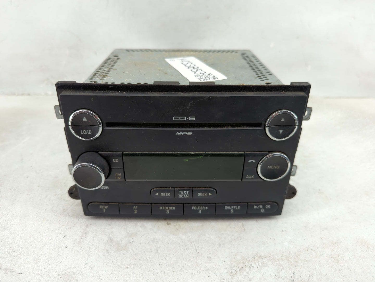 2006-2009 Ford Fusion Radio AM FM Cd Player Receiver Replacement P/N:8E5T-18C815-AG Fits Fits 2006 2007 2008 2009 OEM Used A