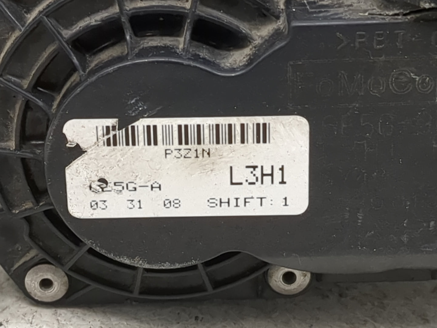 2006-2009 Ford Fusion Throttle Body Fits Fits 2006 2007 2008 2009 OEM Used Auto Parts - Oemusedautoparts1.com