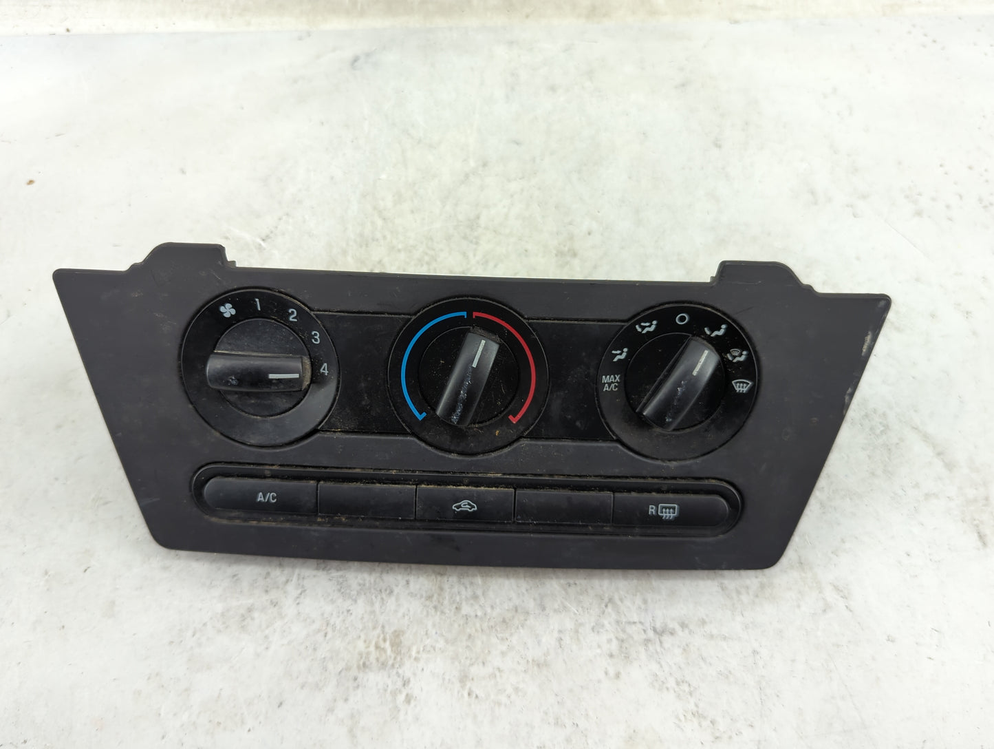 2006-2009 Ford Fusion Climate Control Module Temperature AC/Heater Replacement P/N:7E5H-19980-AA 7E5H-LBCY Fits OEM Used Aut