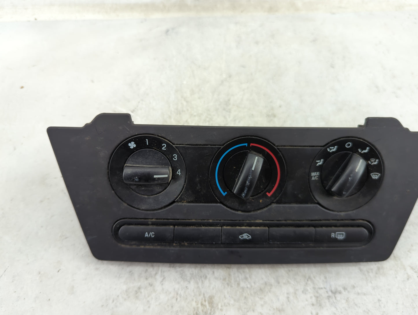2006-2009 Ford Fusion Climate Control Module Temperature AC/Heater Replacement P/N:7E5H-19980-AA 7E5H-LBCY Fits OEM Used Aut