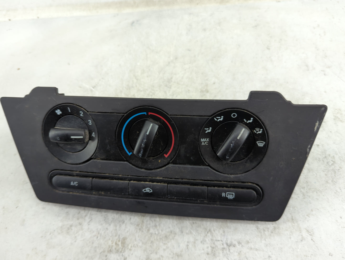 2006-2009 Ford Fusion Climate Control Module Temperature AC/Heater Replacement P/N:7E5H-19980-AA 7E5H-LBCY Fits OEM Used Aut