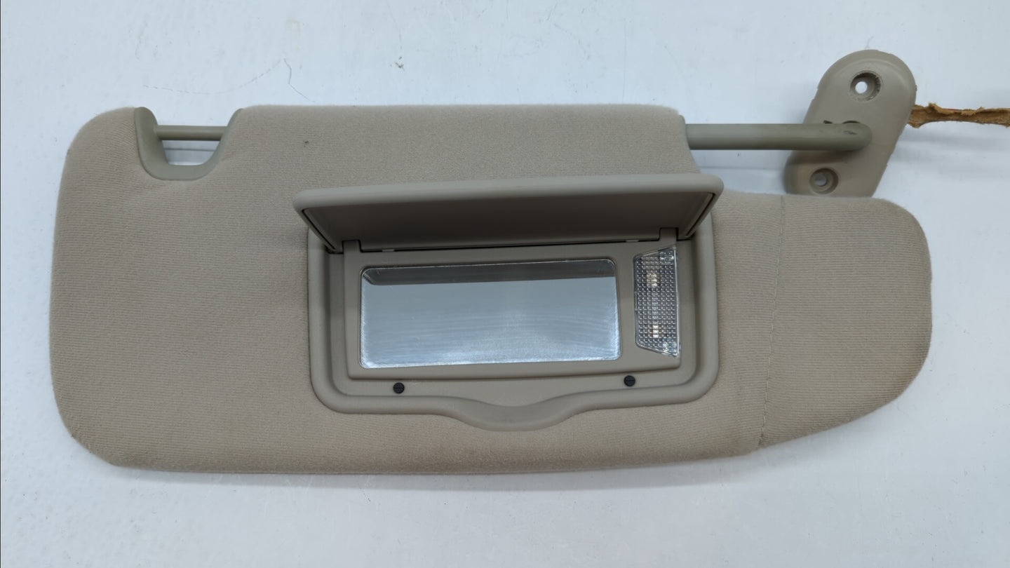 2006-2009 Ford Fusion Sun Visor Shade Replacement Passenger Right Mirror Fits Fits 2006 2007 2008 2009 OEM Used Auto Parts -