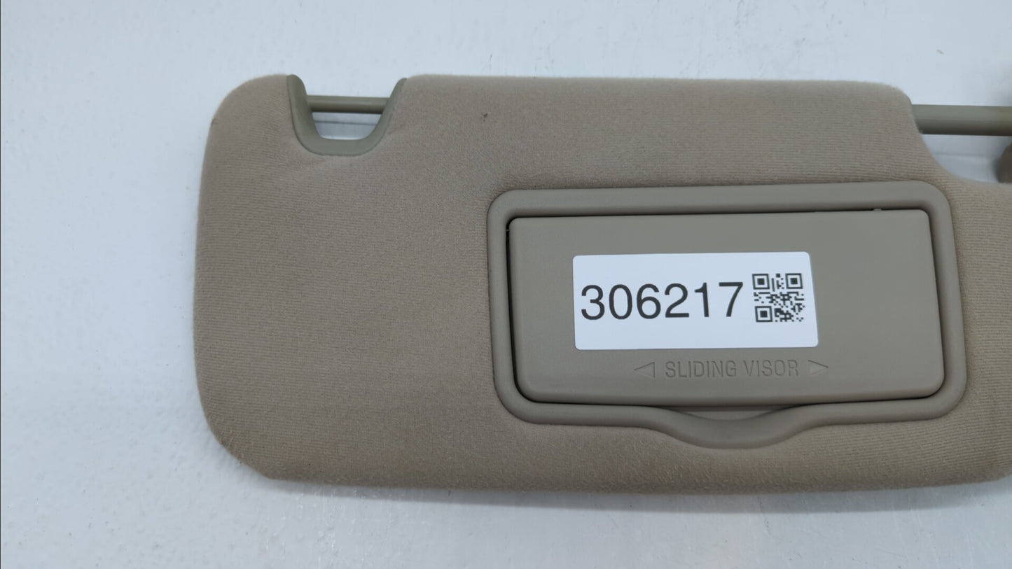 2006-2009 Ford Fusion Sun Visor Shade Replacement Passenger Right Mirror Fits Fits 2006 2007 2008 2009 OEM Used Auto Parts -