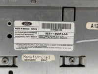 2006-2009 Ford Fusion Radio AM FM Cd Player Receiver Replacement P/N:9E51-18C815-AA 8E5T-18C815-BF Fits Fits 2006 2007 2008 