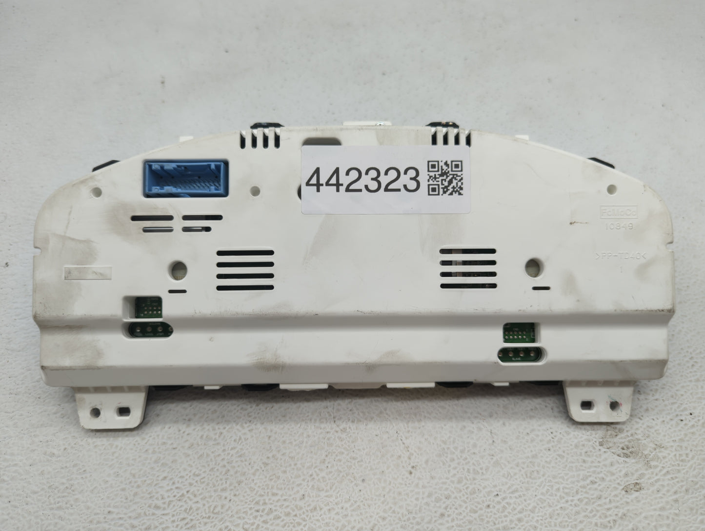 2009 Ford Fusion Instrument Cluster Speedometer Gauges P/N:9E51-10849-BA Fits OEM Used Auto Parts - Oemusedautoparts1.com