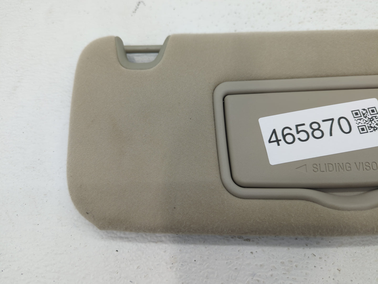 2006-2009 Ford Fusion Sun Visor Shade Replacement Passenger Right Mirror Fits Fits 2006 2007 2008 2009 OEM Used Auto Parts -