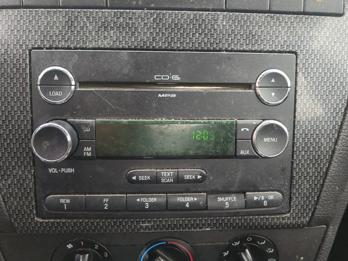 2006-2009 Ford Fusion Radio AM FM Cd Player Receiver Replacement Fits Fits 2006 2007 2008 2009 OEM Used Auto Parts - Oemused