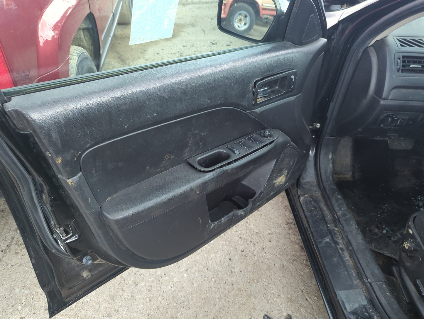 2009 Ford Fusion Front Left Driver Interior Door Panel Trim 5009393 - Oemusedautoparts1.com