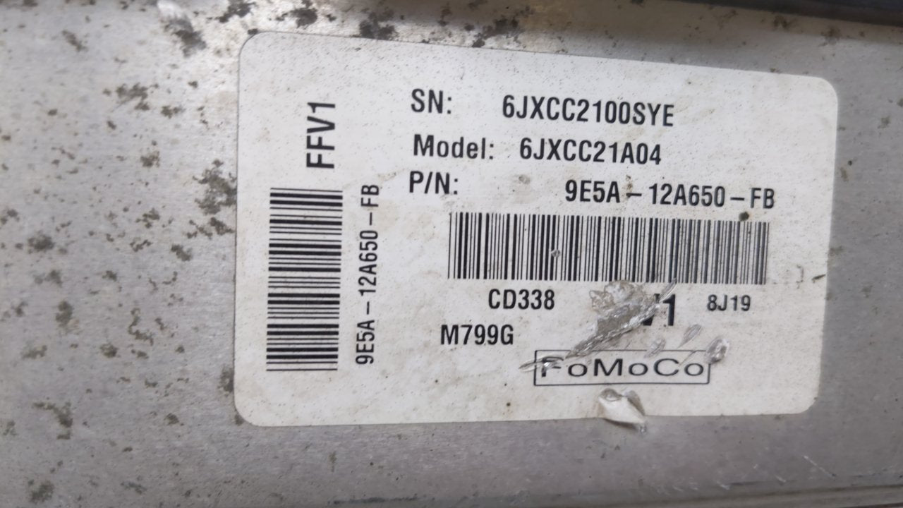 2009 Ford Fusion PCM Engine Control Computer ECU ECM PCU OEM P/N:9E5A-12A650-FB 9E5A-12A650-FB Fits OEM Used Auto Parts - Oe