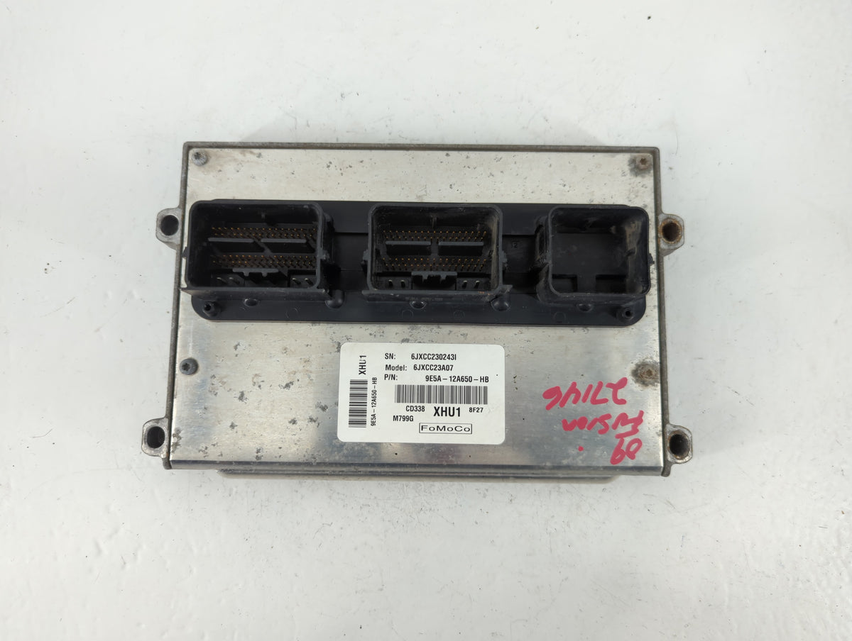 2008-2009 Ford Fusion PCM Engine Control Computer ECU ECM PCU OEM P/N:9E5A-12A650-HB Fits Fits 2008 2009 OEM Used Auto Parts