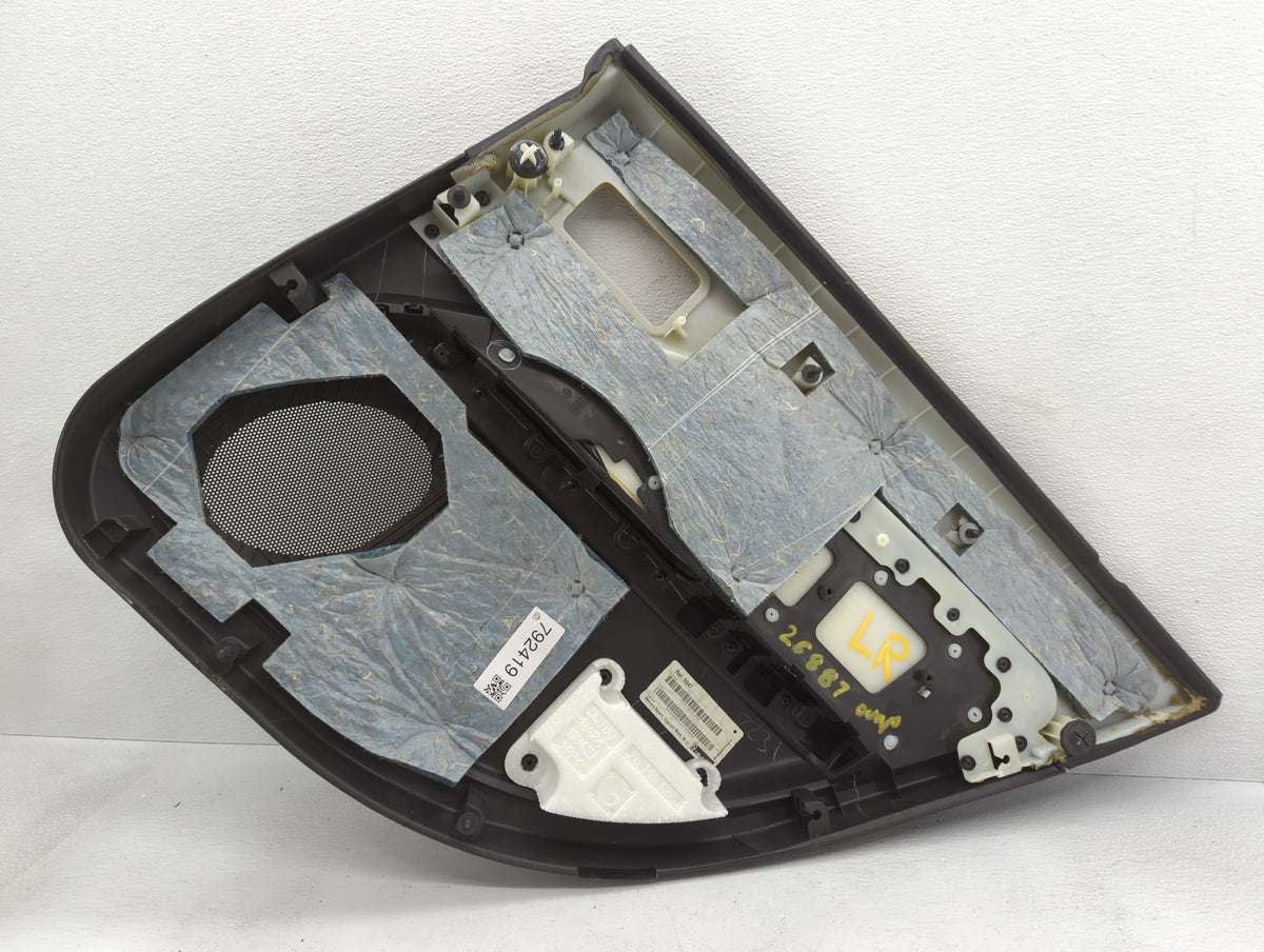 2009 Ford Fusion Front Right Passenger Interior Door Panel Trim Black - Oemusedautoparts1.com