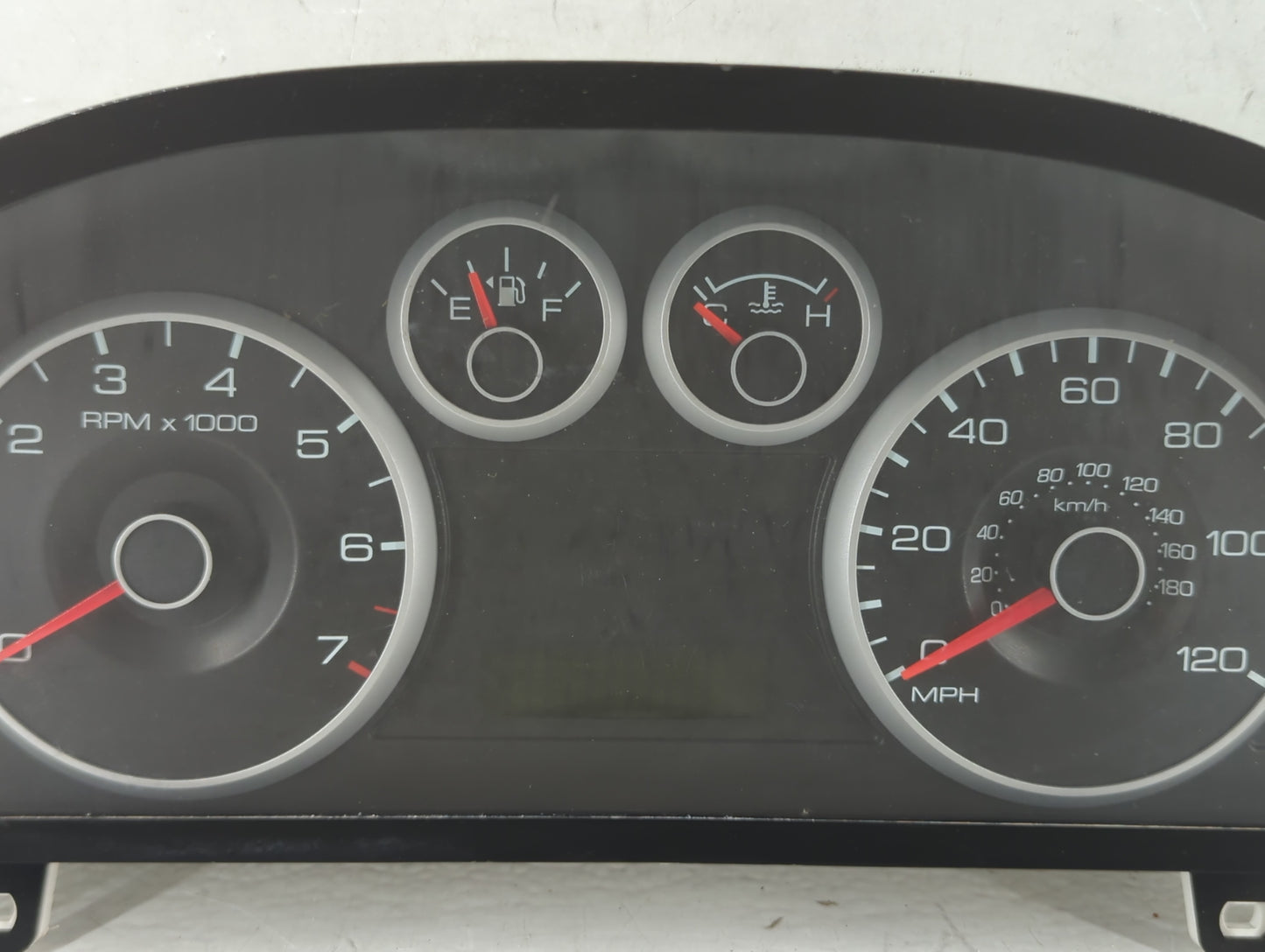 2009 Ford Fusion Instrument Cluster Speedometer Gauges P/N:8E5T-10849-BD Miles:102K Fits OEM Used Auto Parts - Oemusedautopa