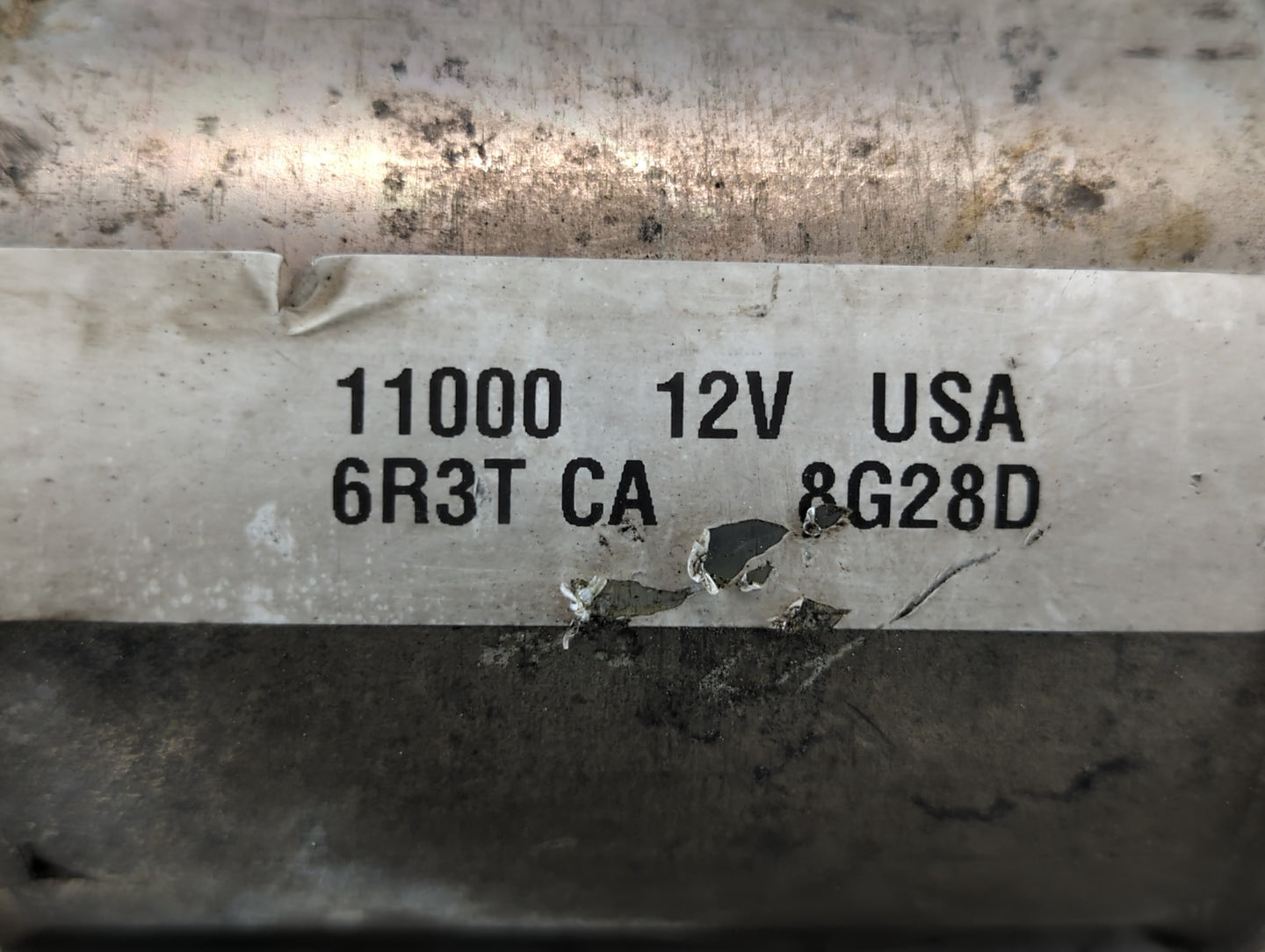 2005-2010 Ford Mustang Car Starter Motor Solenoid OEM P/N:6R3T-11000 CA Fits OEM Used Auto Parts - Oemusedautoparts1.com