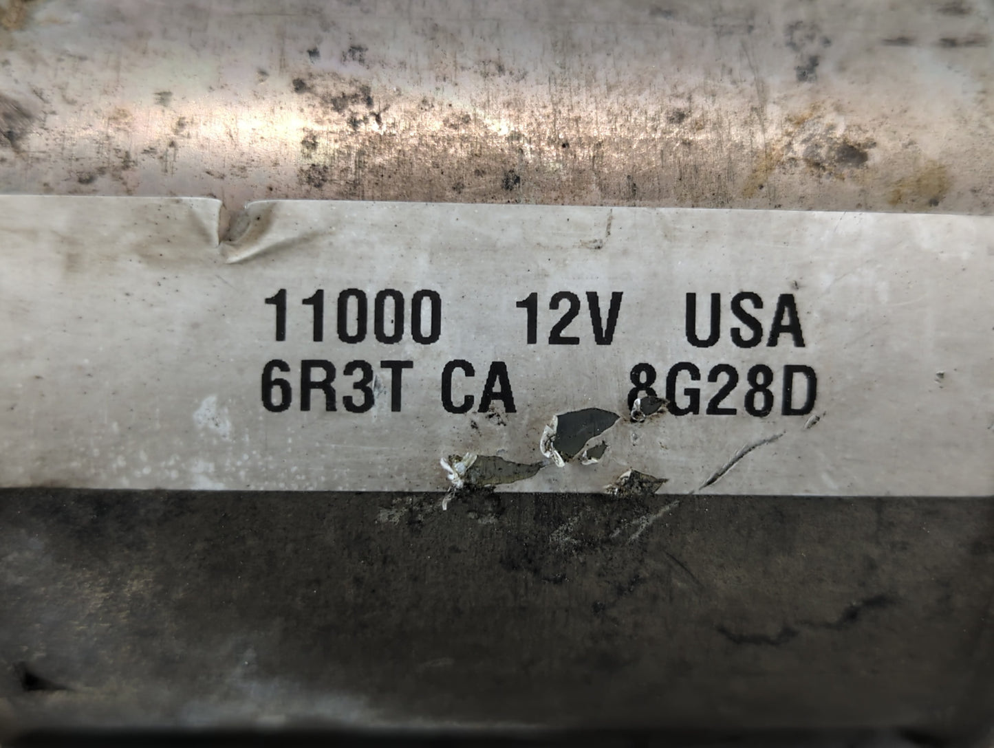 2005-2010 Ford Mustang Car Starter Motor Solenoid OEM P/N:6R3T-11000 CA Fits OEM Used Auto Parts - Oemusedautoparts1.com