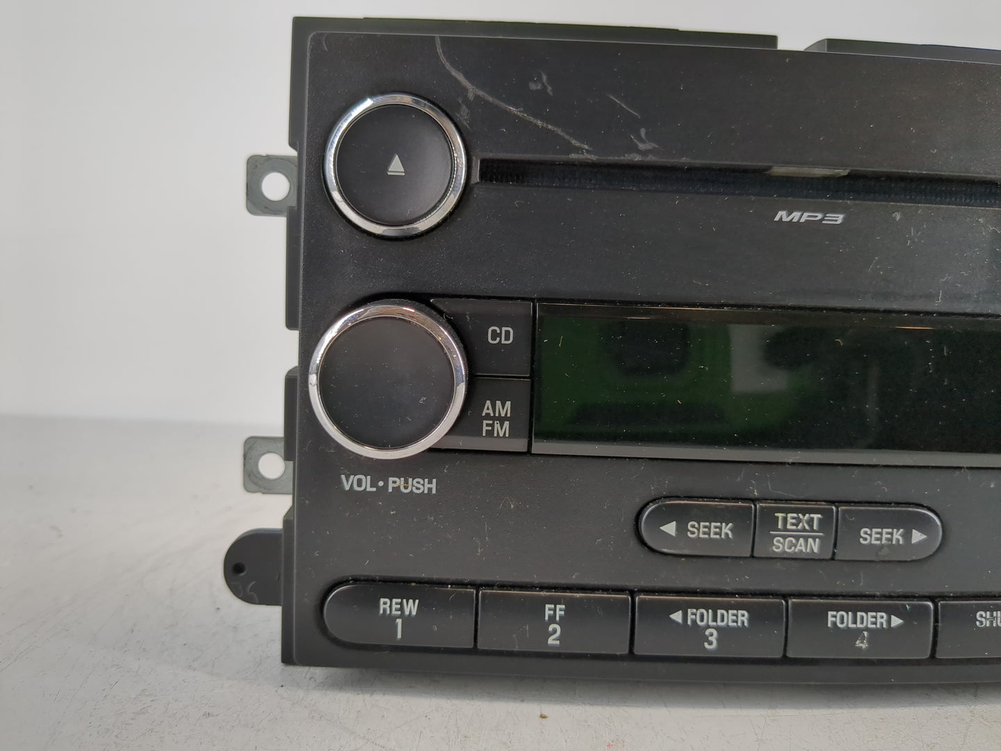 2008-2009 Ford Mustang Radio AM FM Cd Player Receiver Replacement P/N:8R3T-18C869-AG Fits Fits 2008 2009 OEM Used Auto Parts