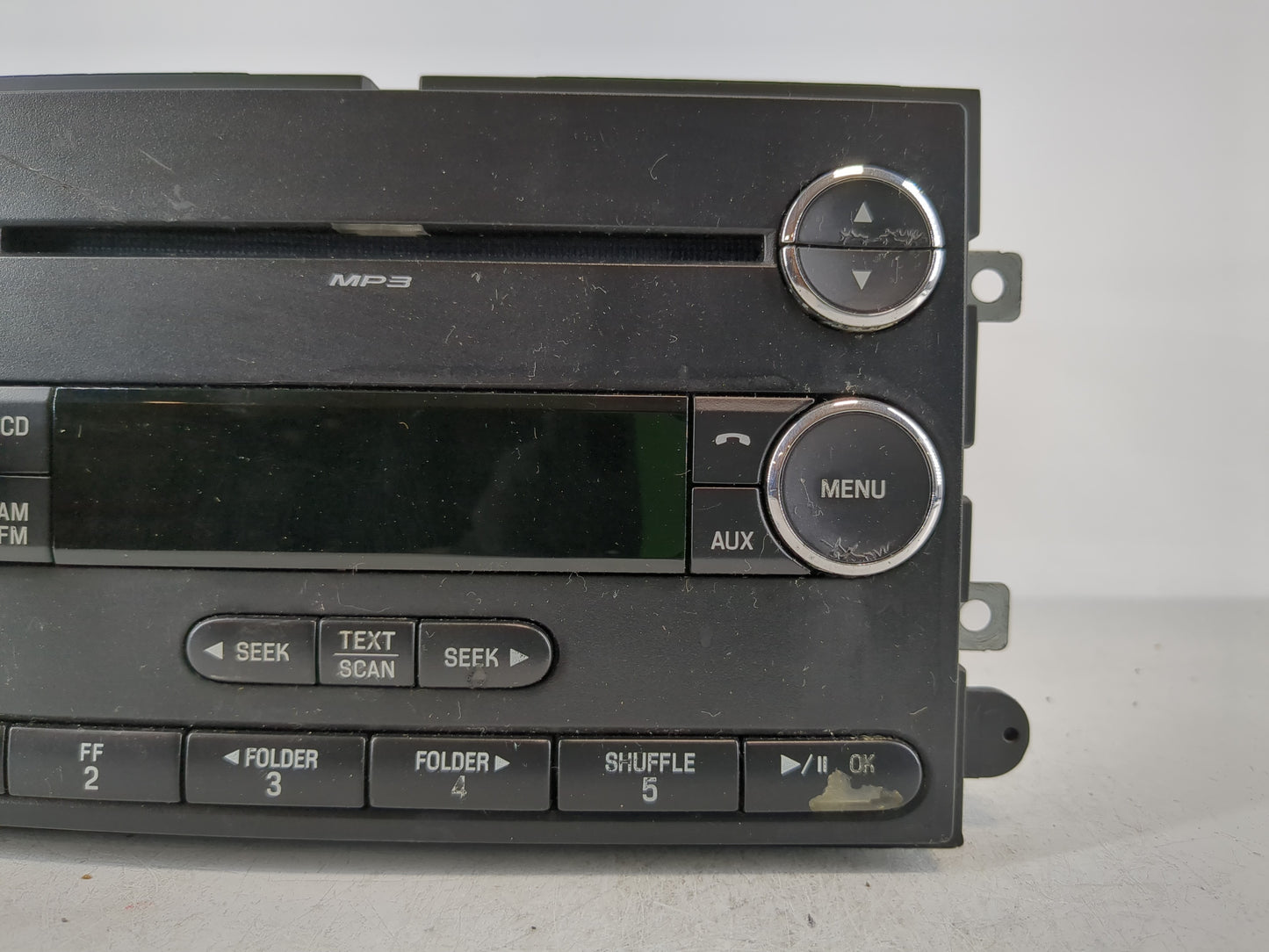 2008-2009 Ford Mustang Radio AM FM Cd Player Receiver Replacement P/N:8R3T-18C869-AG Fits Fits 2008 2009 OEM Used Auto Parts