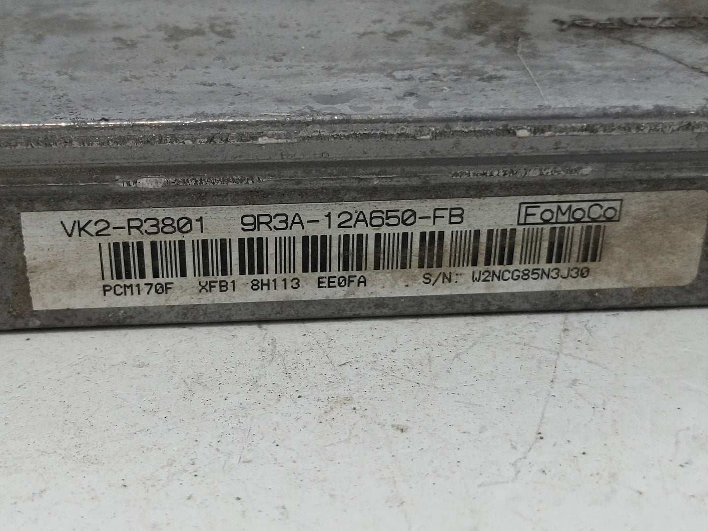 2009 Ford Mustang PCM Engine Control Computer ECU ECM PCU OEM P/N:9R3A-12A650-FB Fits OEM Used Auto Parts - Oemusedautoparts