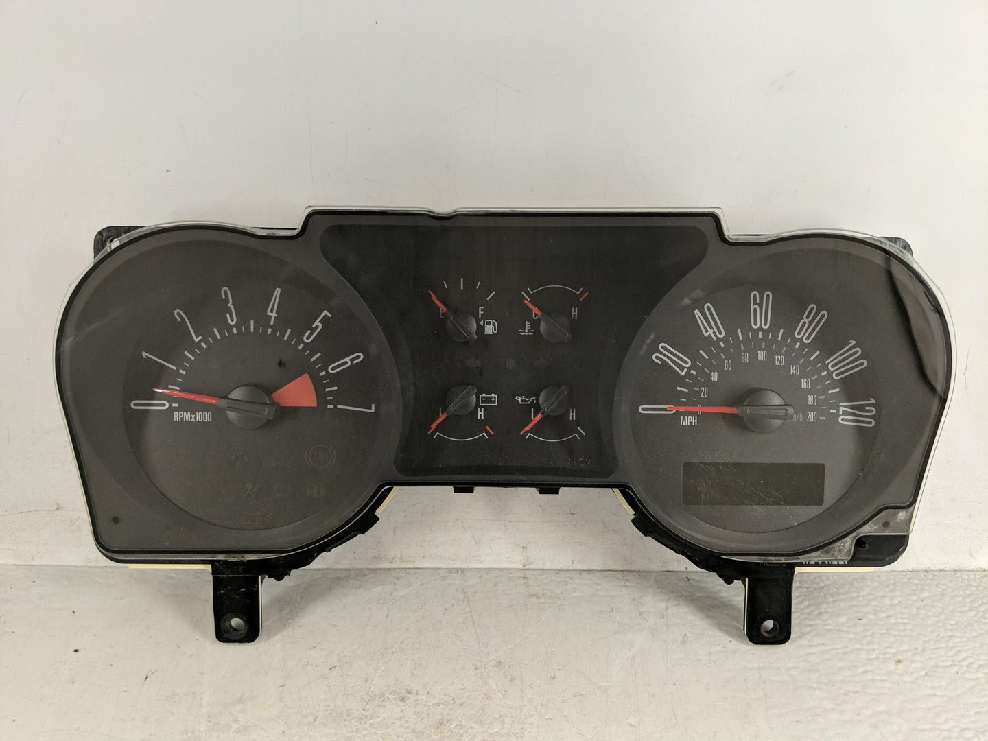 2007-2009 Ford Mustang Instrument Cluster Speedometer Gauges P/N:7R33-10849-EC Fits Fits 2007 2008 2009 OEM Used Auto Parts 