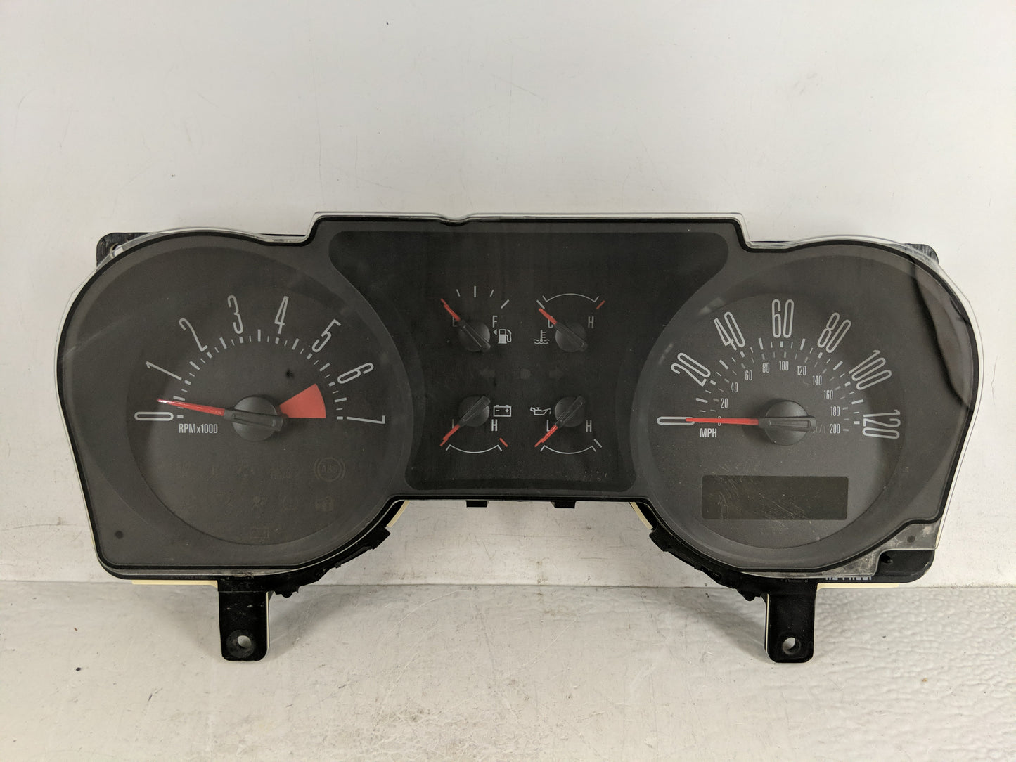 2007-2009 Ford Mustang Instrument Cluster Speedometer Gauges P/N:7R33-10849-EC Fits Fits 2007 2008 2009 OEM Used Auto Parts 