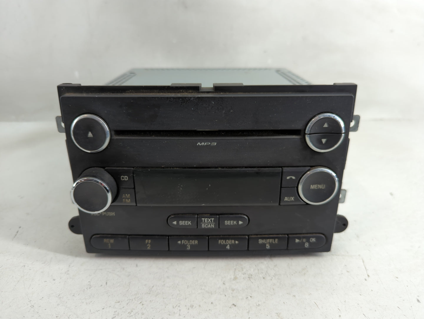 2008-2009 Ford Mustang Radio AM FM Cd Player Receiver Replacement P/N:8R3T-18C869-AG Fits Fits 2008 2009 OEM Used Auto Parts