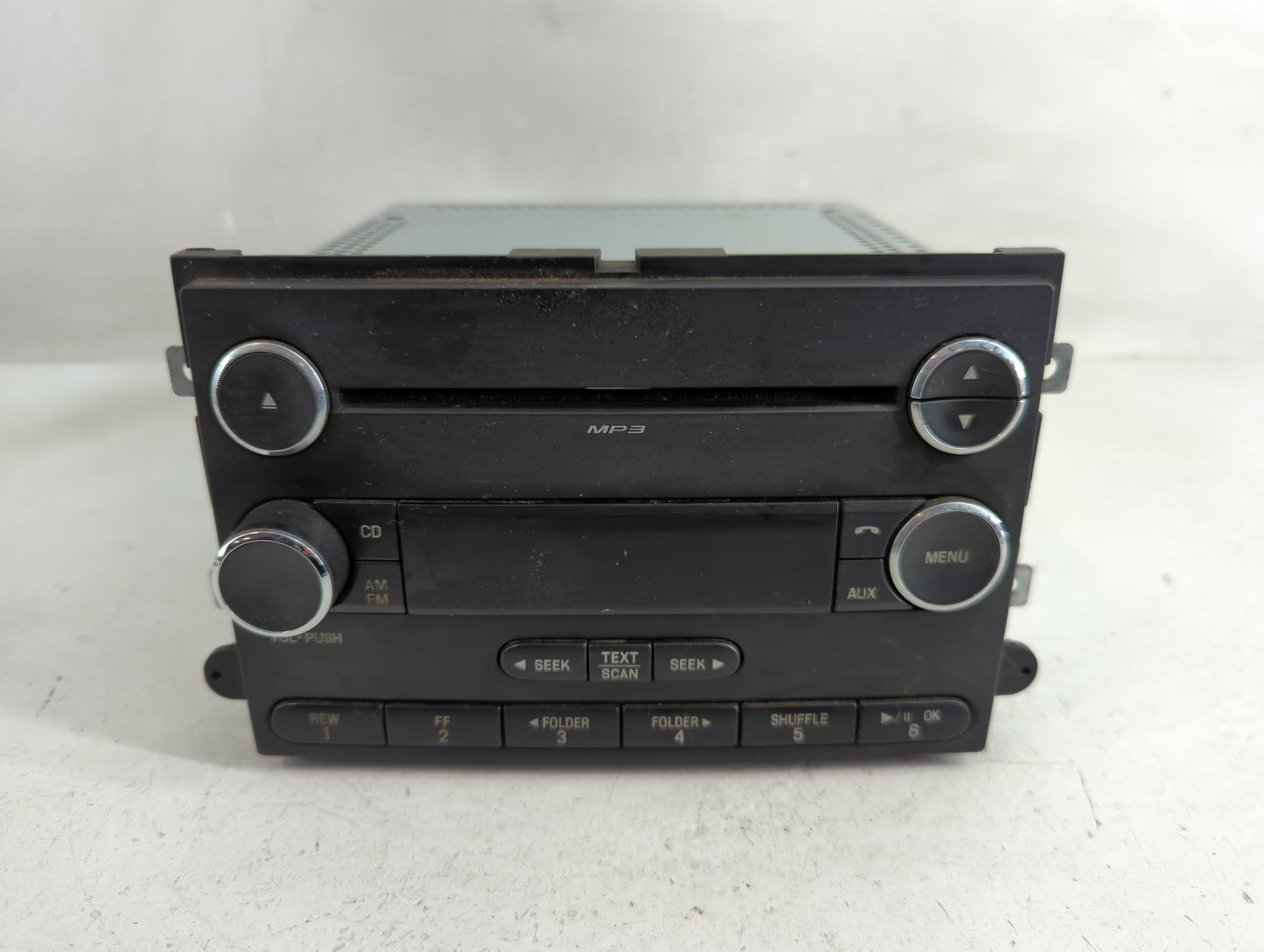 2008-2009 Ford Mustang Radio AM FM Cd Player Receiver Replacement P/N:8R3T-18C869-AG Fits Fits 2008 2009 OEM Used Auto Parts