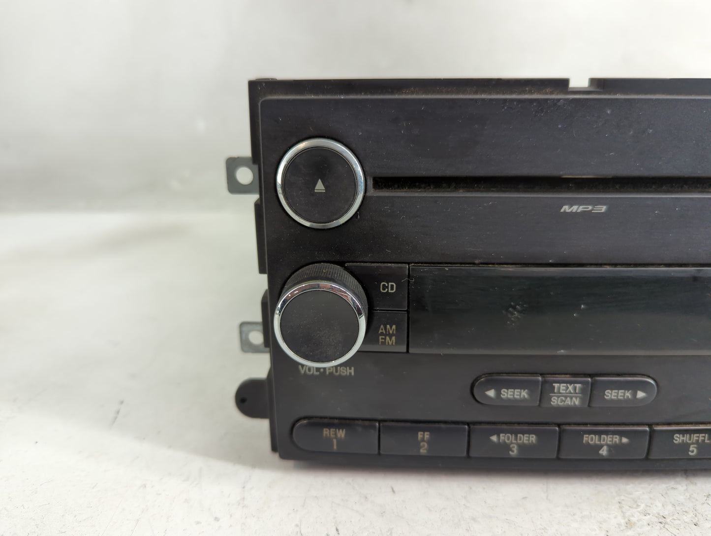 2008-2009 Ford Mustang Radio AM FM Cd Player Receiver Replacement P/N:8R3T-18C869-AG Fits Fits 2008 2009 OEM Used Auto Parts