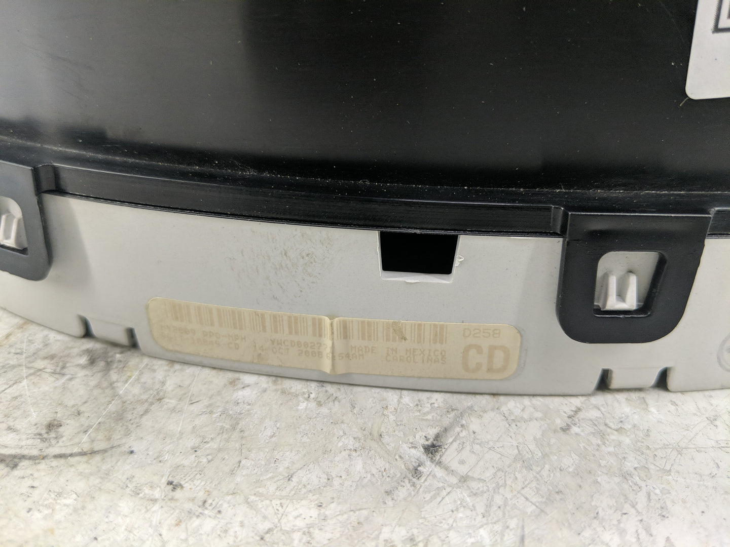2009 Ford Taurus Instrument Cluster Speedometer Gauges Fits OEM Used Auto Parts - Oemusedautoparts1.com
