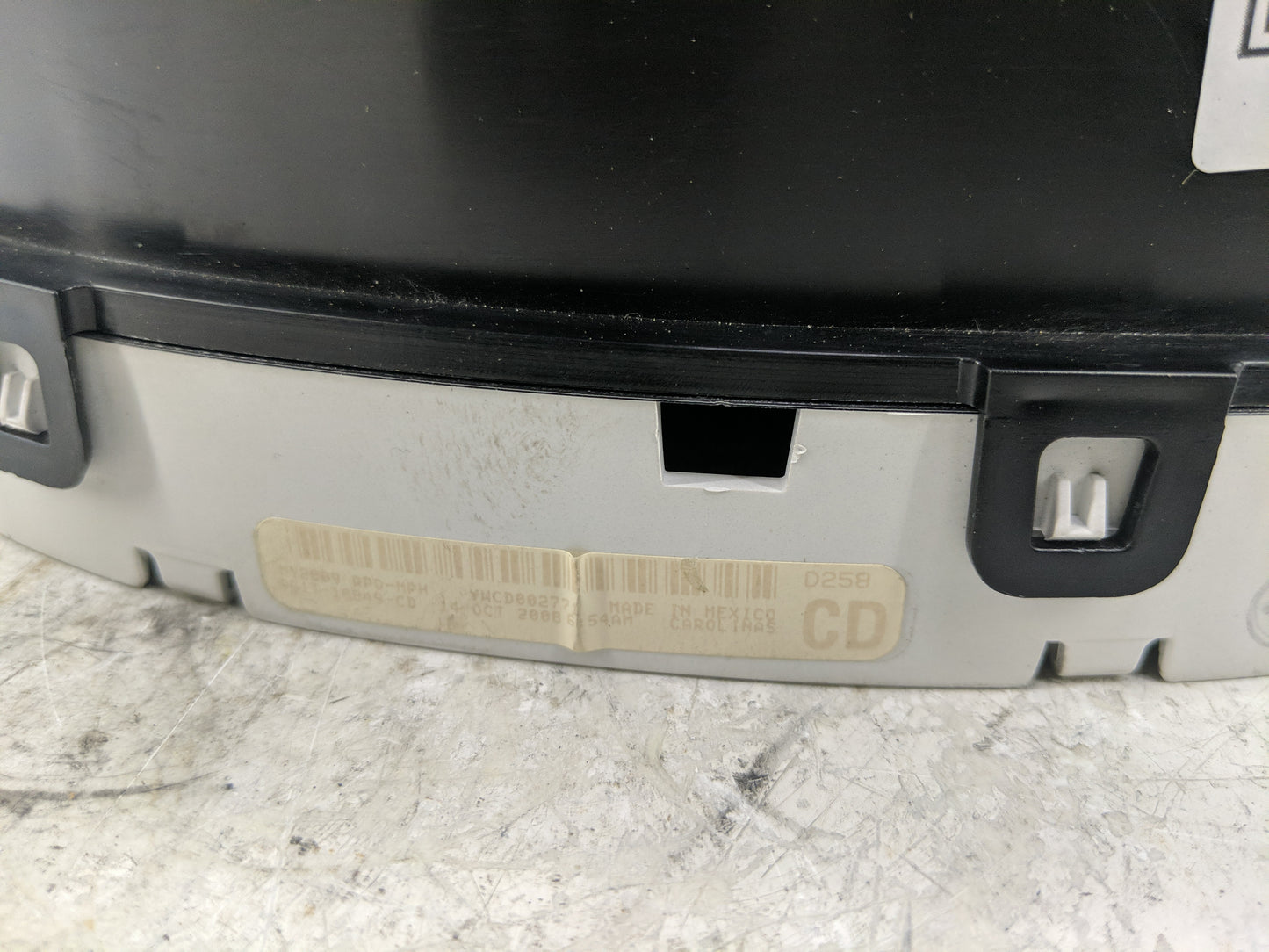 2009 Ford Taurus Instrument Cluster Speedometer Gauges Fits OEM Used Auto Parts - Oemusedautoparts1.com