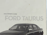 2009 Ford Taurus Owners Manual Book Guide OEM Used Auto Parts - Oemusedautoparts1.com