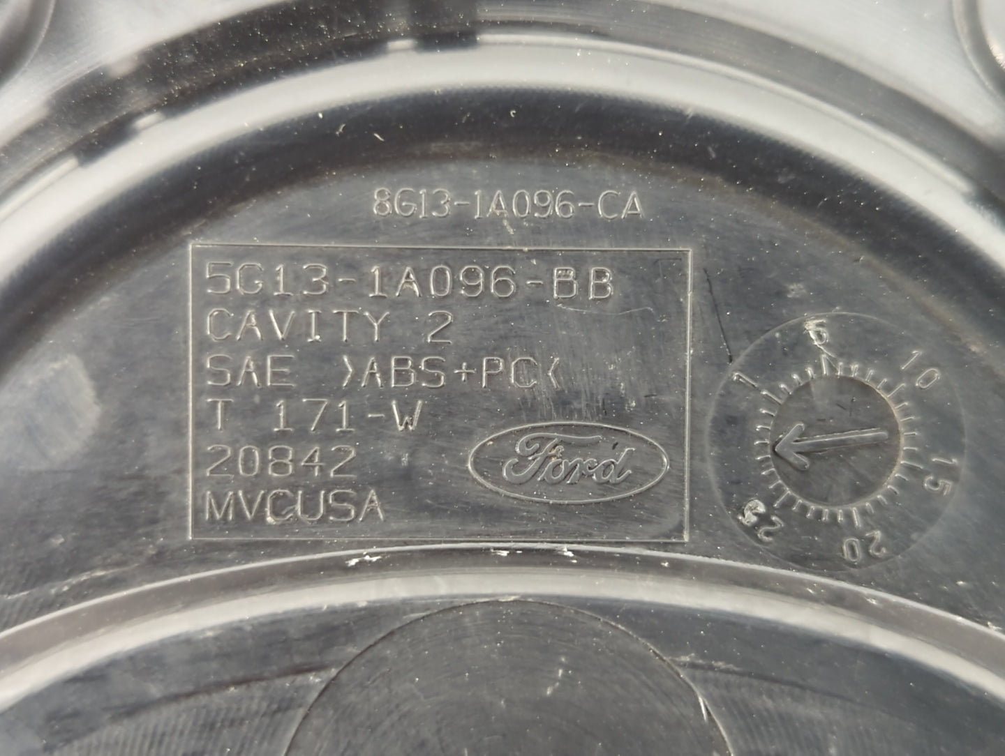 2009 Ford Taurus Rim Wheel Center Cap Chrome - Oemusedautoparts1.com