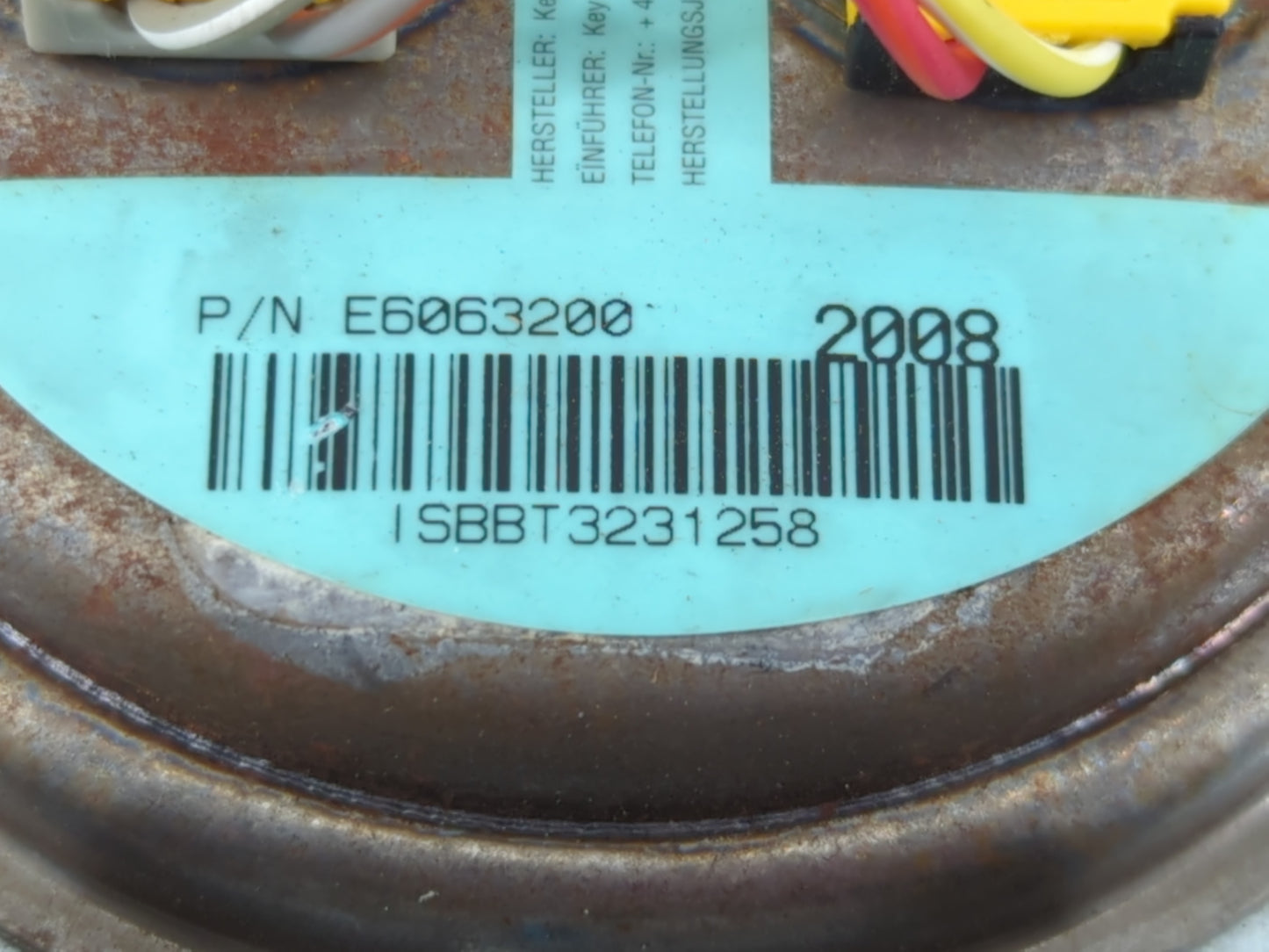 2008-2009 Ford Taurus Air Bag Driver Left Steering Wheel Mounted P/N:E6063200 Fits Fits 2008 2009 OEM Used Auto Parts - Oemu