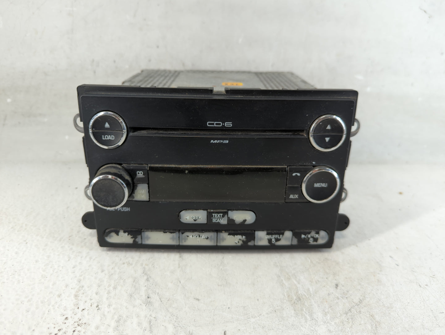 2009 Ford Taurus Radio AM FM Cd Player Receiver Replacement P/N:8G1T-18C815-GB Fits OEM Used Auto Parts - Oemusedautoparts1.