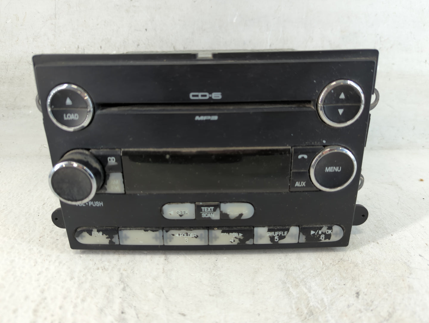 2009 Ford Taurus Radio AM FM Cd Player Receiver Replacement P/N:8G1T-18C815-GB Fits OEM Used Auto Parts - Oemusedautoparts1.