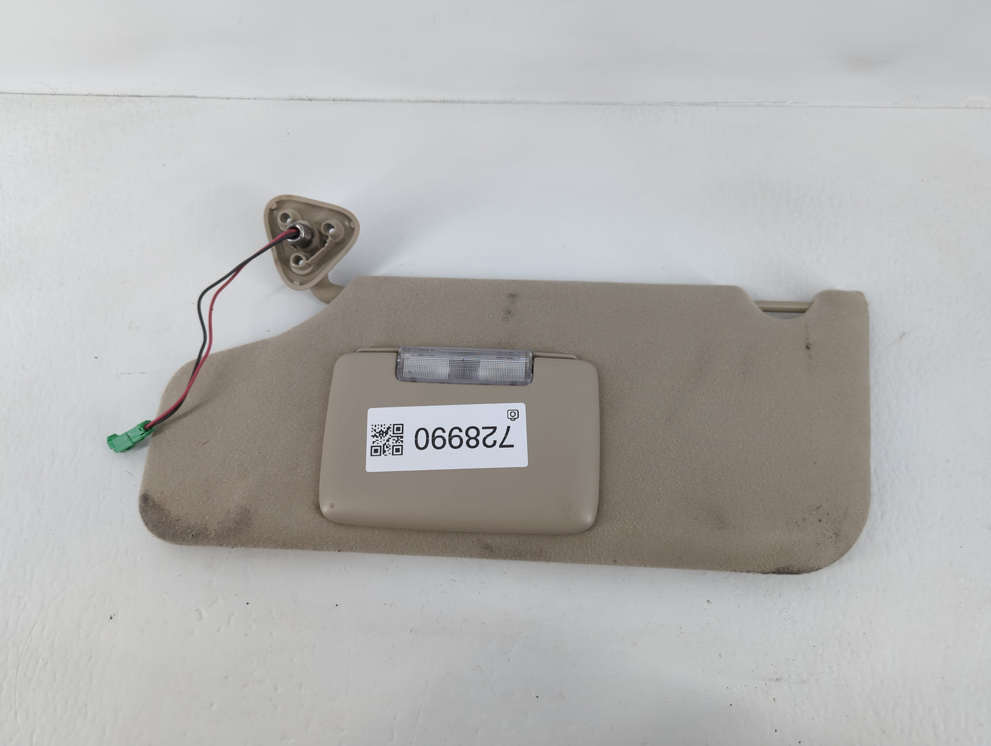 2008-2009 Ford Taurus X Sun Visor Shade Replacement Passenger Right Mirror Fits Fits 2008 2009 OEM Used Auto Parts - Oemused