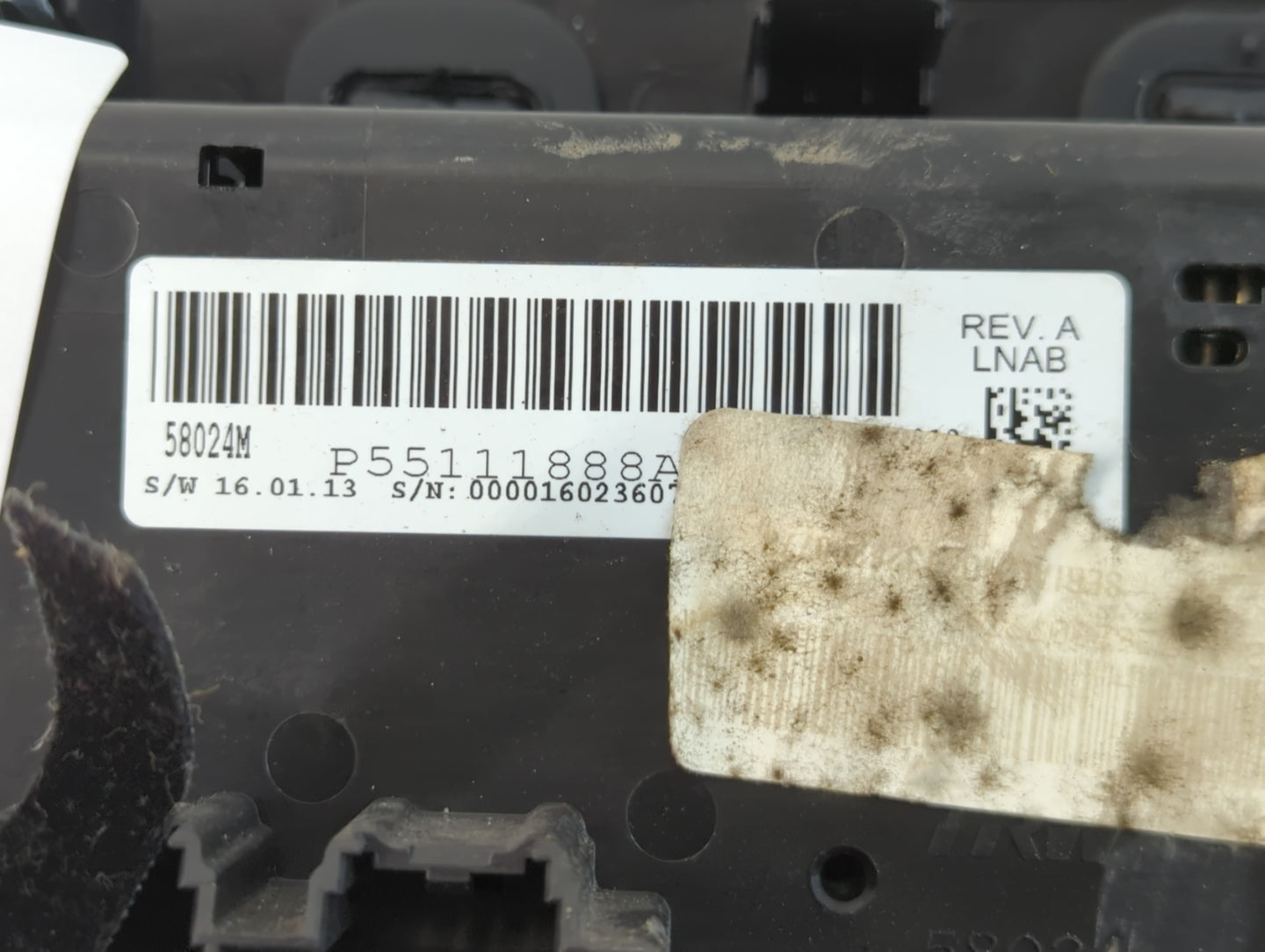 2008-2009 Ford Taurus X Climate Control Module Temperature AC/Heater Replacement P/N:P55111888A Fits Fits 2008 2009 OEM Used